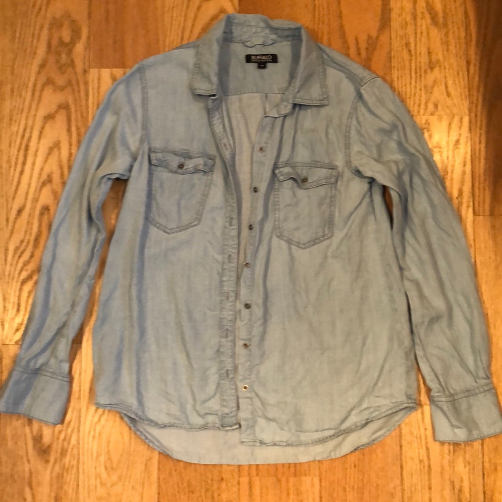 Jean Button-Up